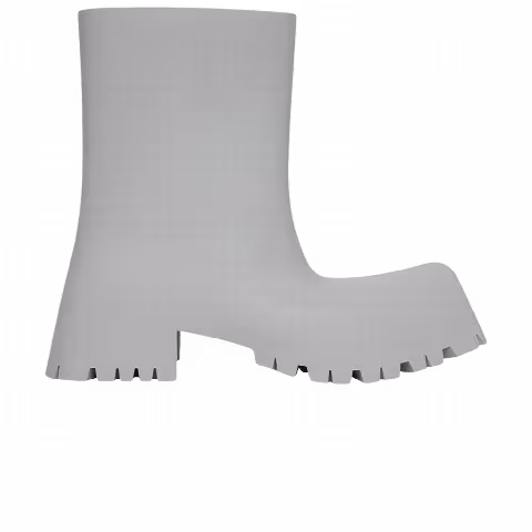 Balenciaga Wmns Trooper Rubber Boot 'Grey'