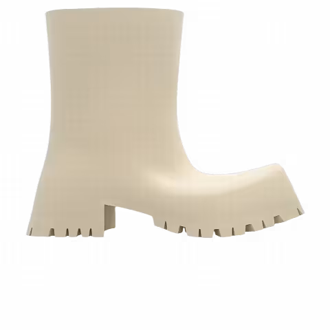 Balenciaga Wmns Trooper Rubber Boot 'Beige'