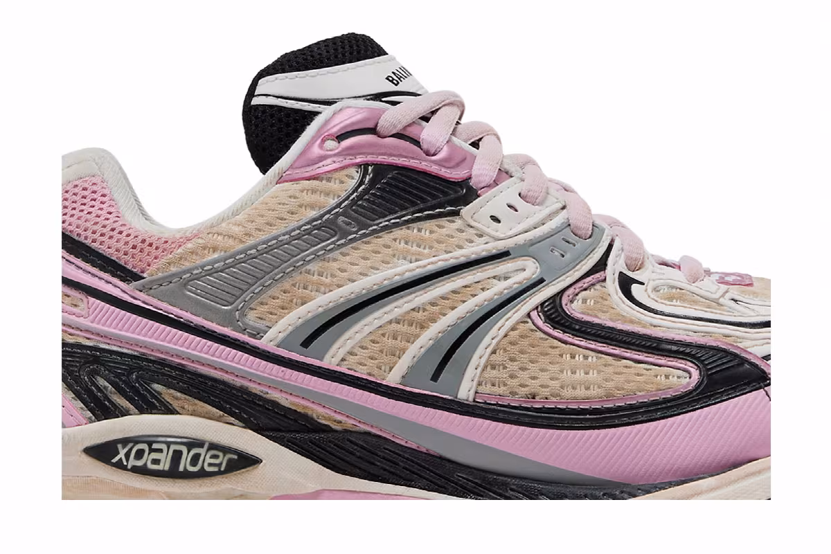 Balenciaga Women's X-Pander Pink Silver, view 3