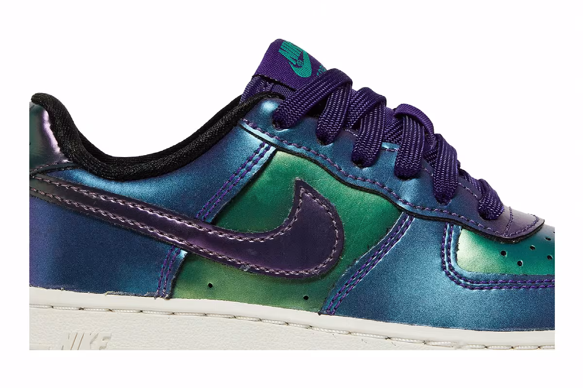 Nike Force 1 Low LV8 PS Purple Neptune Green, view 3