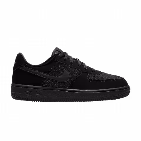 Nike Force 1 Low LV8 PS 'Triple Black Glitter'