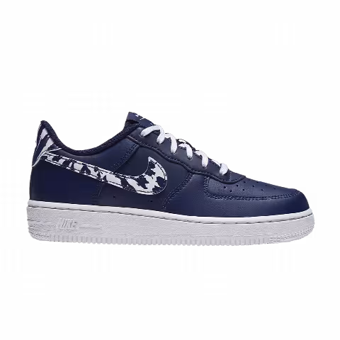 Nike Force 1 LV8 3 PS 'Camo Swoosh - Blue Void'