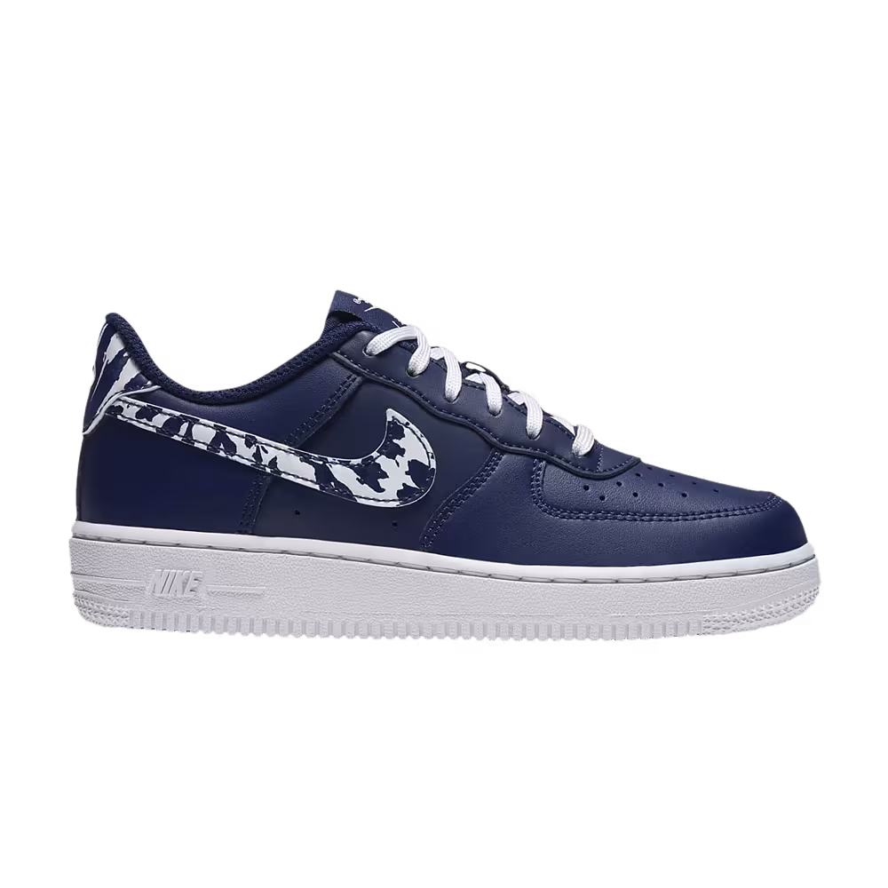 Nike Force 1 LV8 3 PS Camo Swoosh - Blue Void
