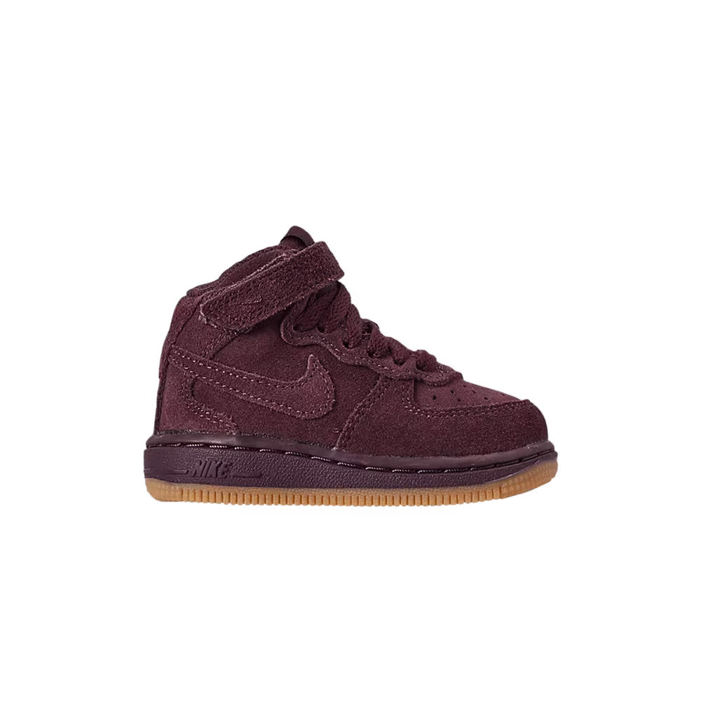 Nike Force 1 Mid Lv8 TD Burgundy Crush