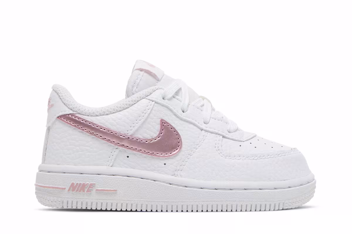 Nike Force 1 TD White Pink Glaze, view 2