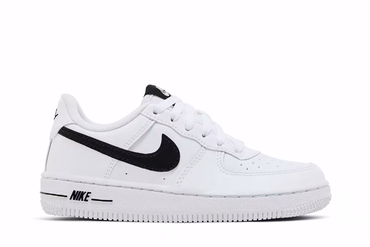 Nike Force 1 PS White Black, view 2
