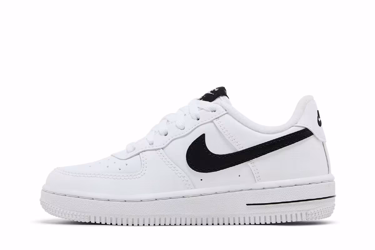 Nike Force 1 PS White Black, view 4