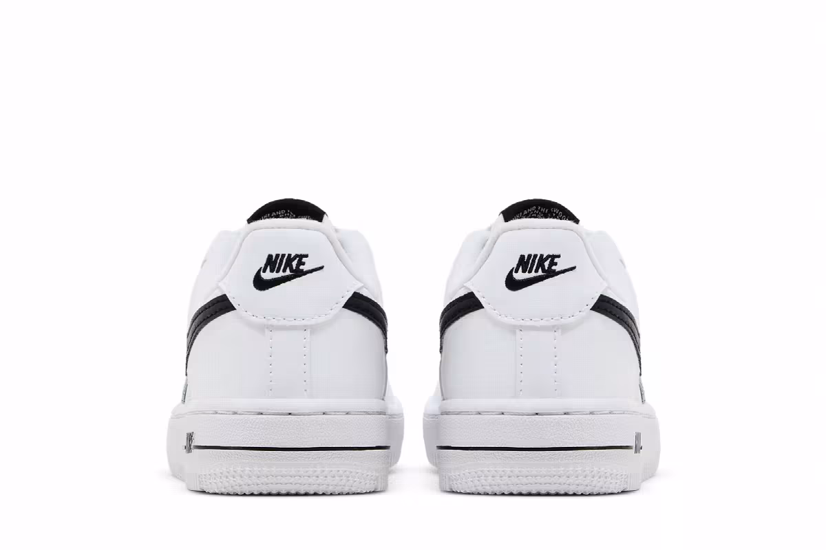 Nike Force 1 PS White Black, view 7