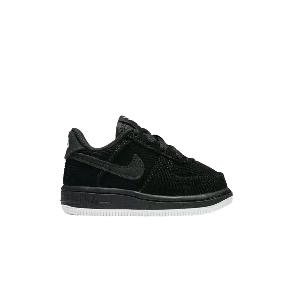 Nike Force 1 LV8 Style TD Black Corduroy