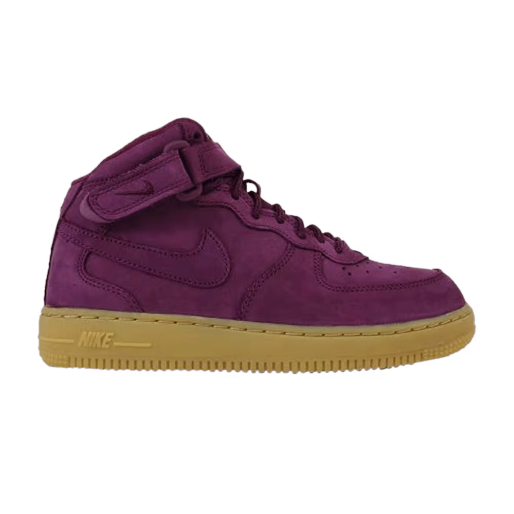 Nike Force 1 Mid WB PS Bordeaux
