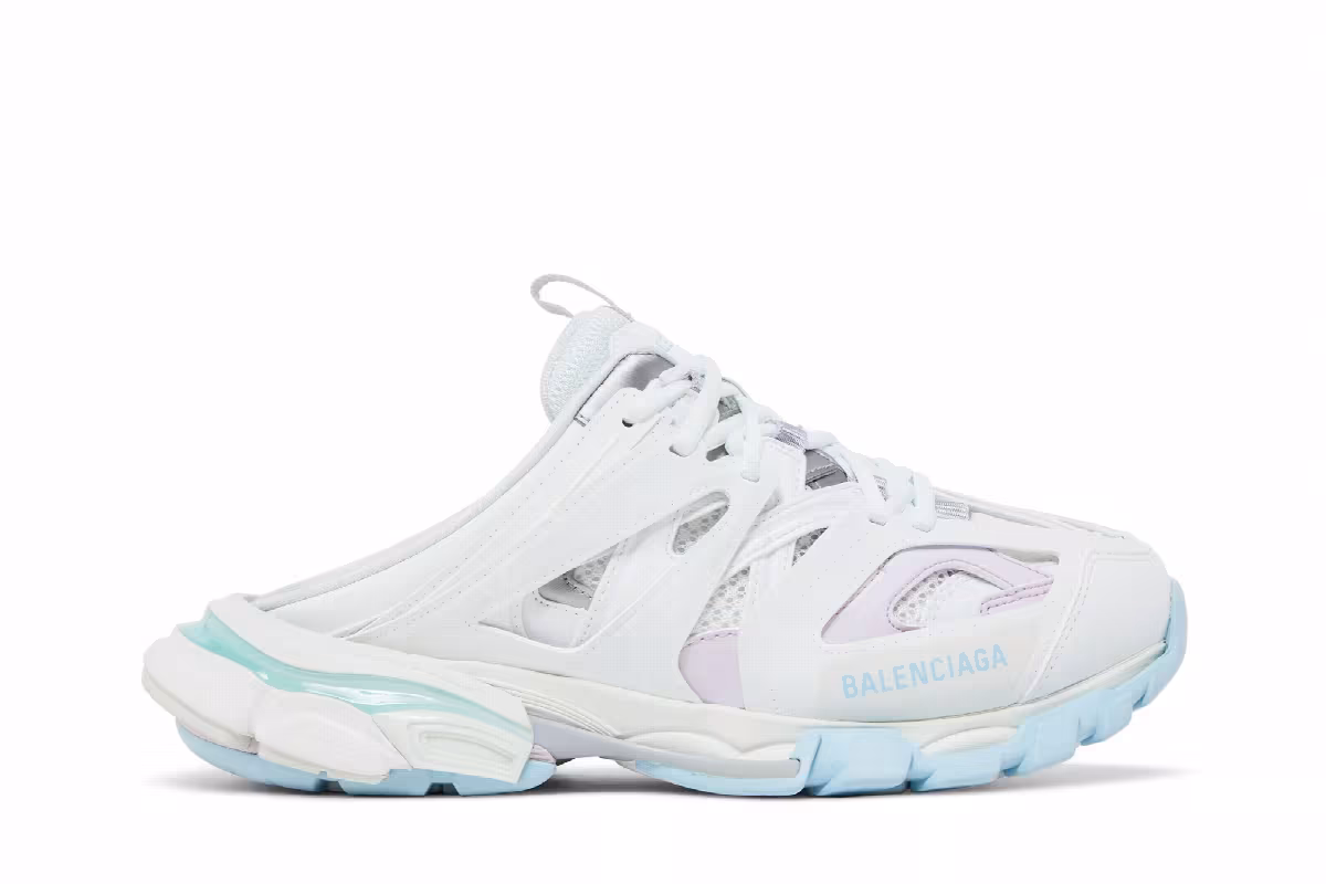 Balenciaga Women's Track Mule Pastel Mix, view 2