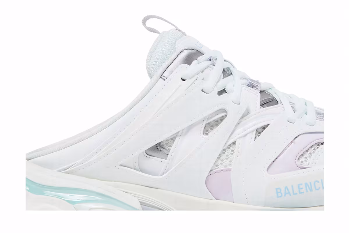 Balenciaga Women's Track Mule Pastel Mix, view 3