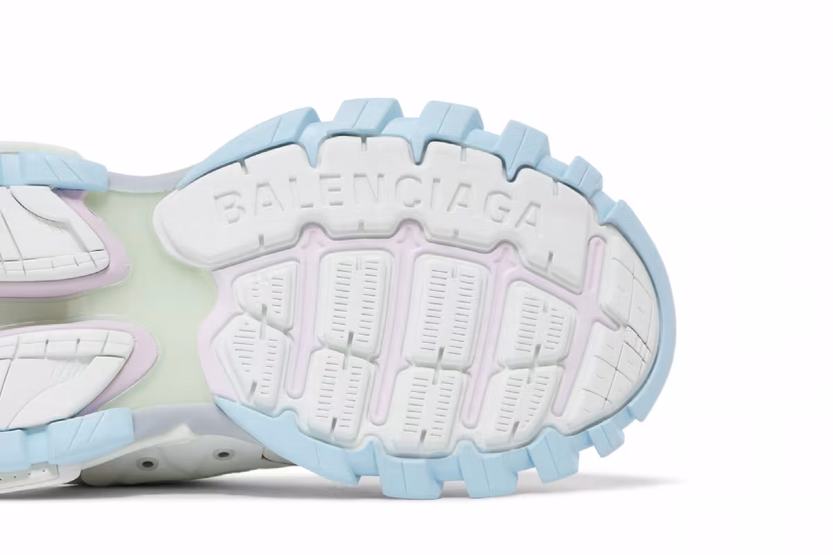Balenciaga Women's Track Mule Pastel Mix, view 6