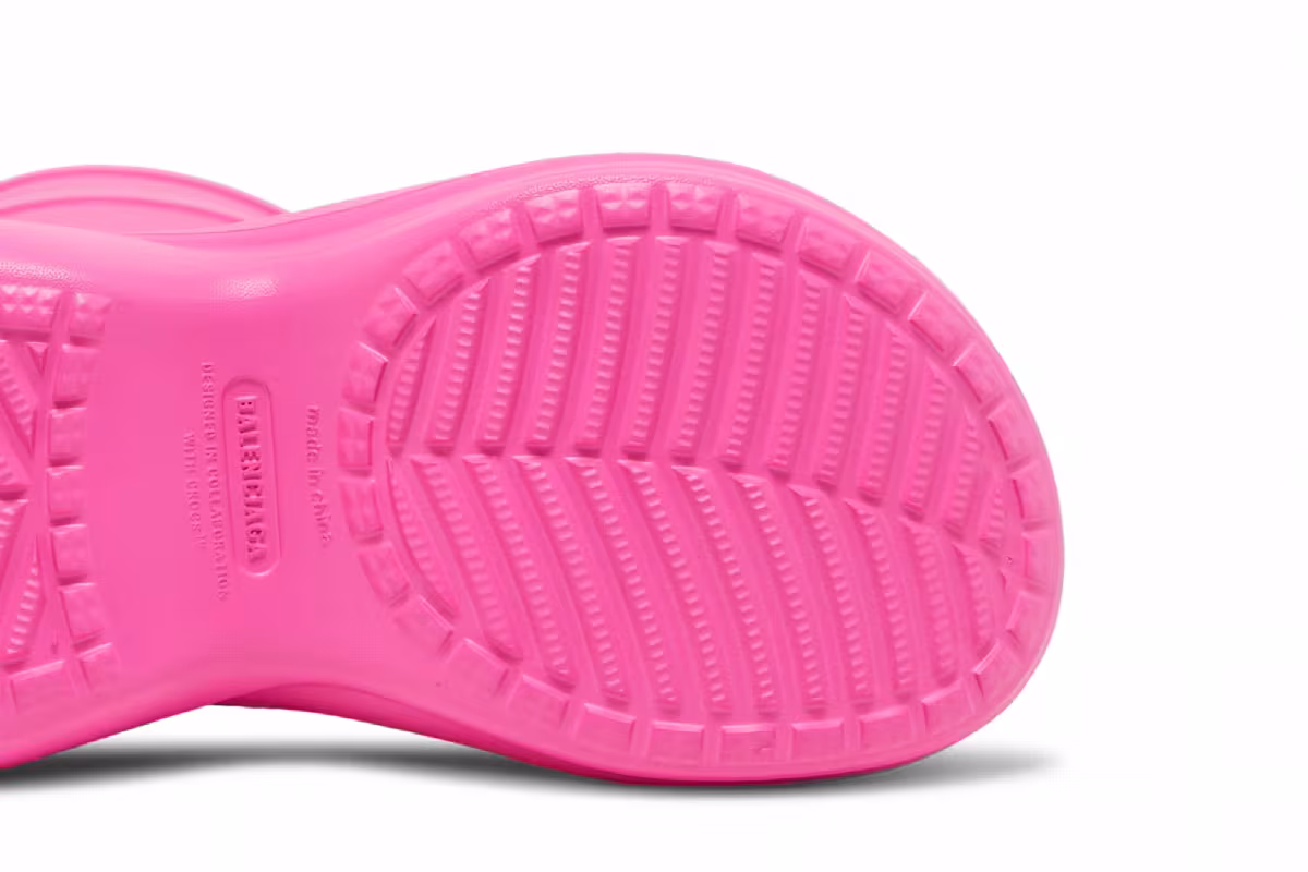 Crocs x Balenciaga Women's Clog Boot 2.0 Pink, view 6