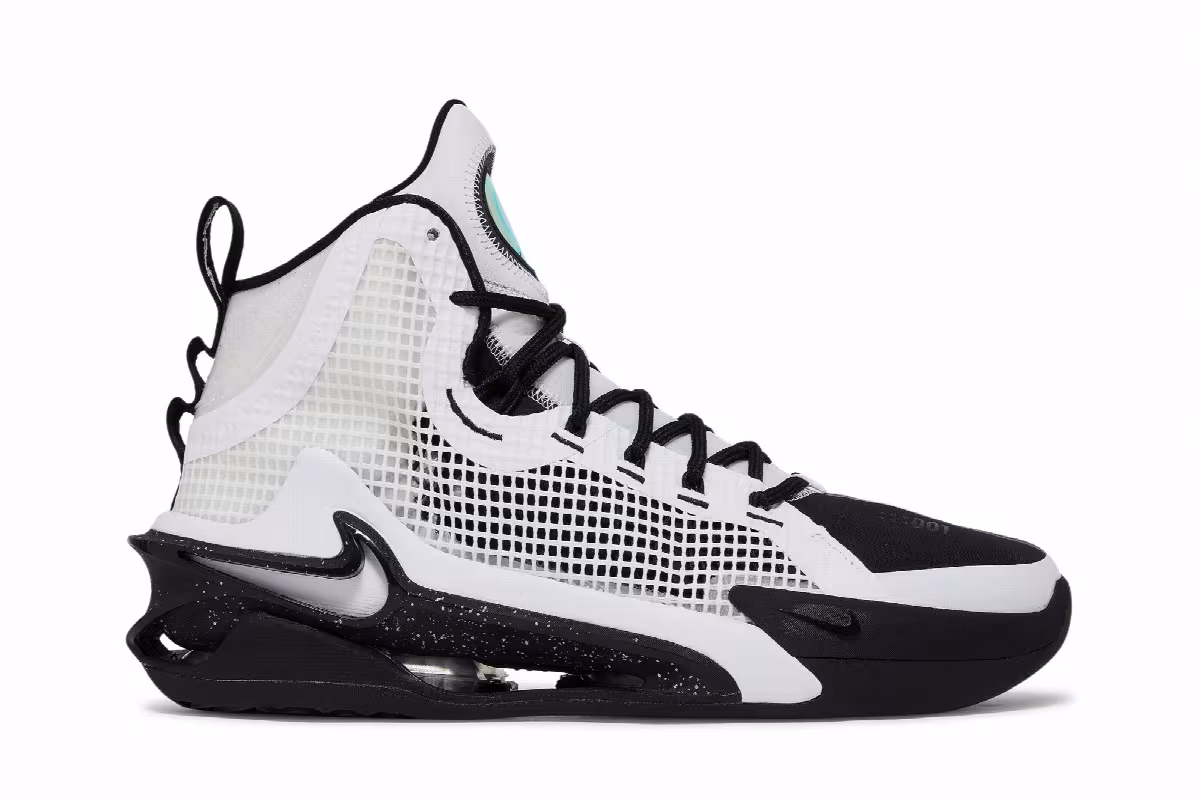 Nike Air Zoom GT Jump TB White Black, view 2