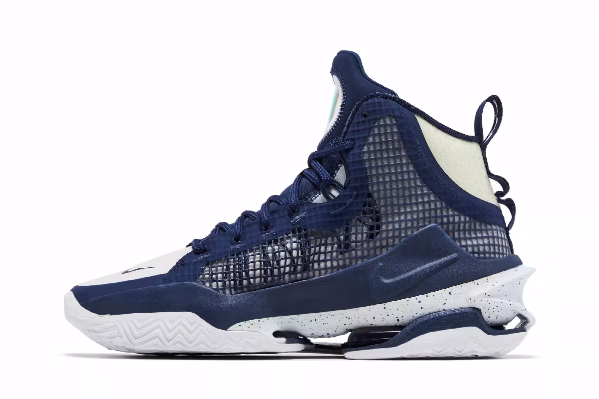 Nike Air Zoom GT Jump TB Midnight Navy, view 4