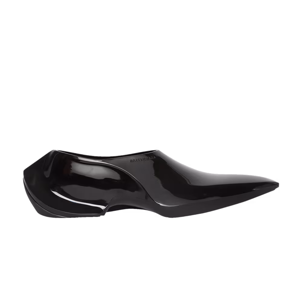 Balenciaga Space Shoe Shiny Black