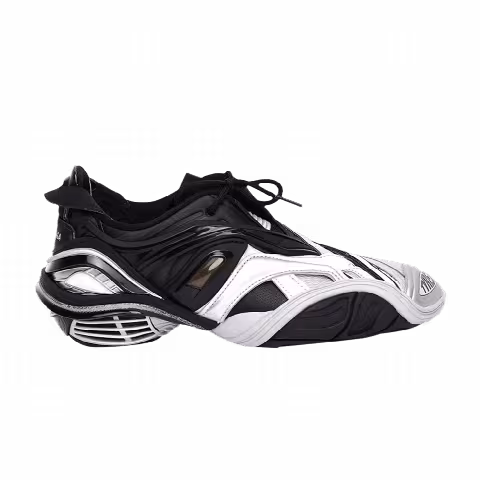 Balenciaga Wmns Tyrex Low 'Black Silver'