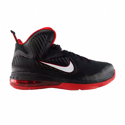 Nike LeBron 9 GS 'Black Sport Red'