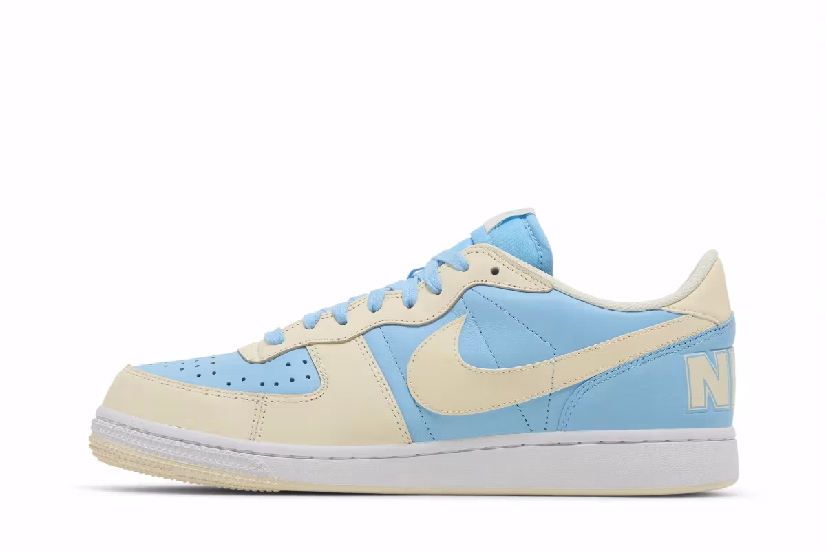 Nike Terminator Low Aquarius Blue Coconut Milk, view 4