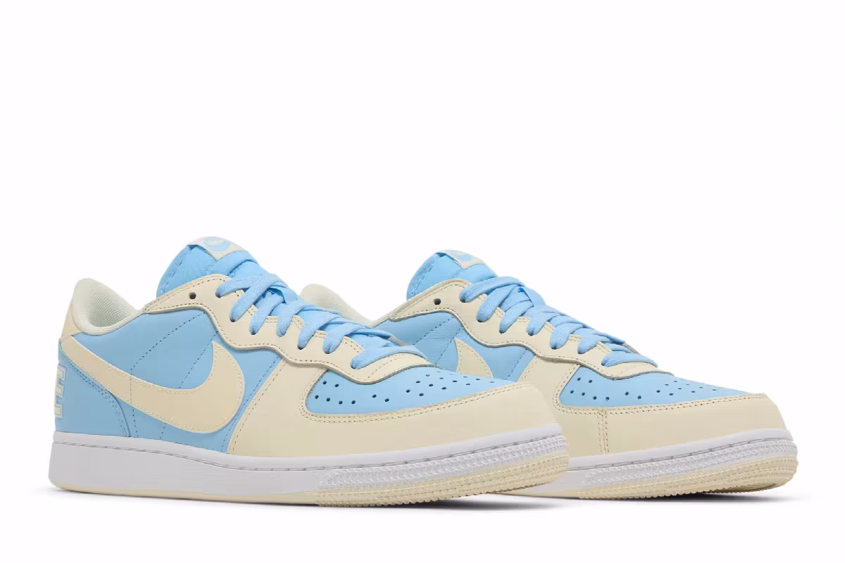 Nike Terminator Low Aquarius Blue Coconut Milk, view 9