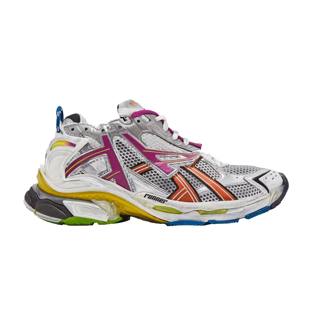 Balenciaga Runner Sneaker Grey Multi-Color