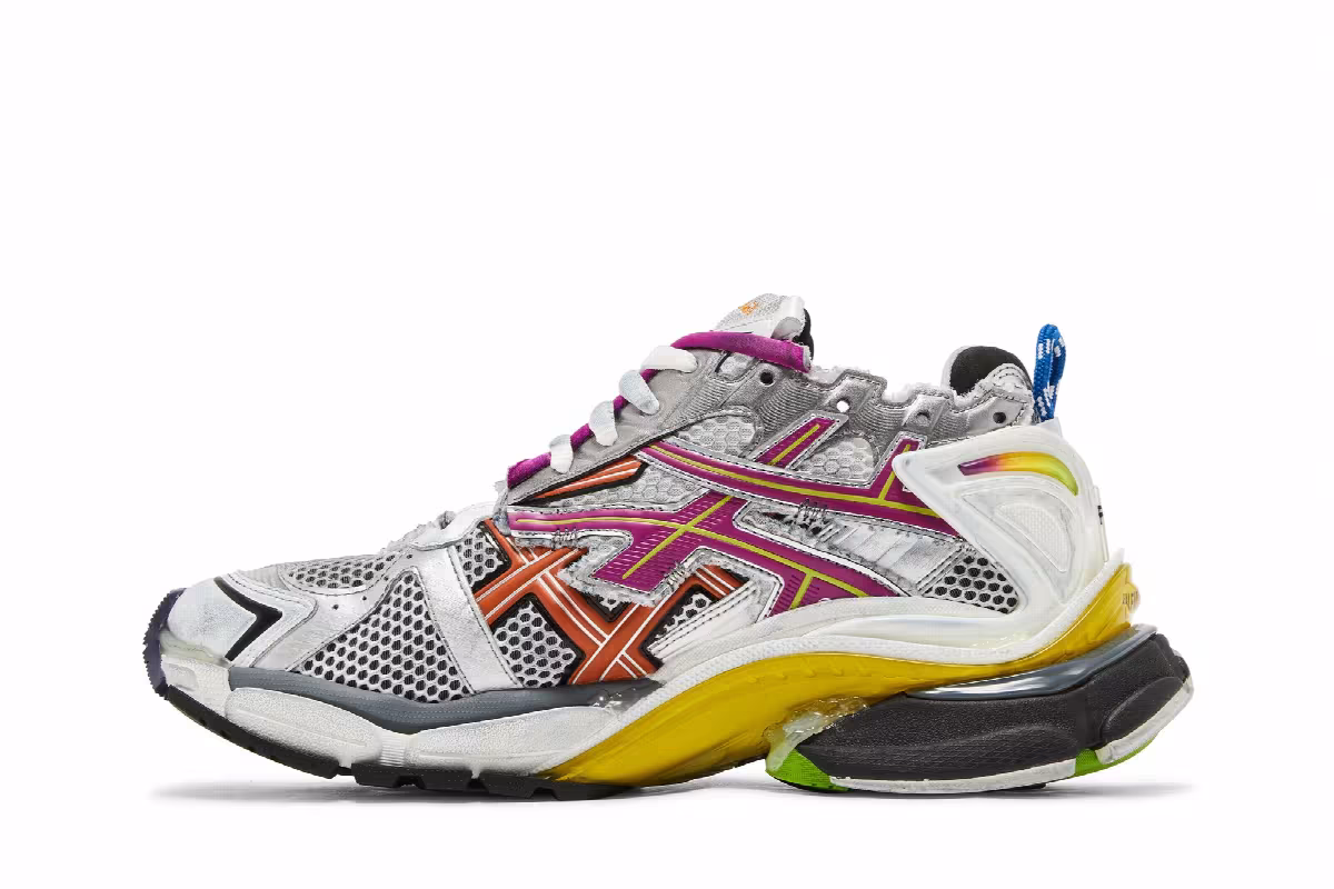 Balenciaga Runner Sneaker Grey Multi-Color, view 4