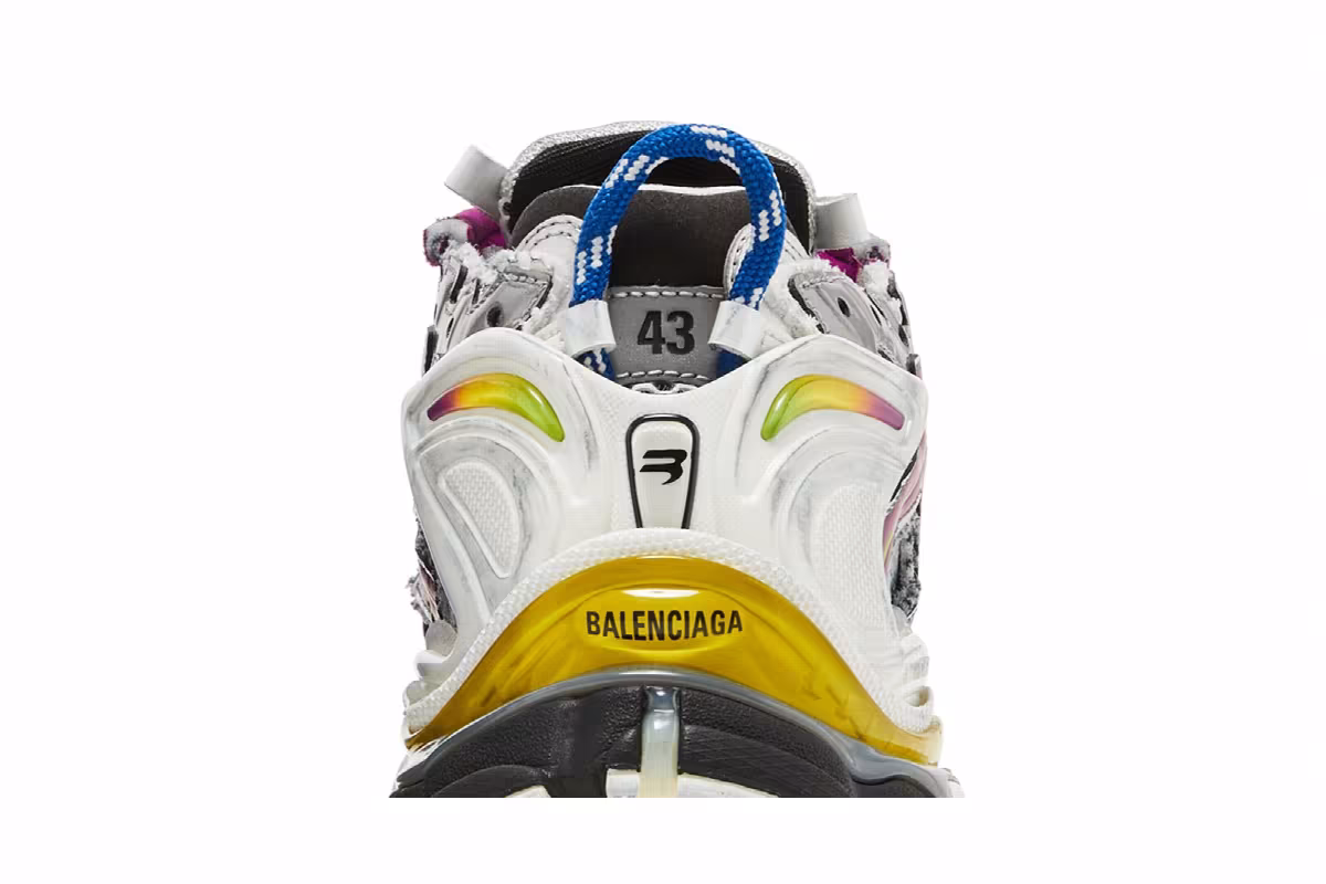 Balenciaga Runner Sneaker Grey Multi-Color, view 8