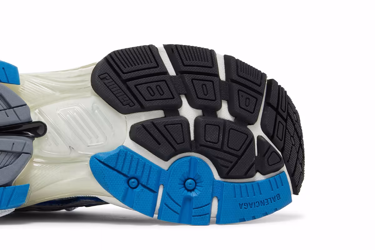 Balenciaga Runner Sneaker Blue, view 6