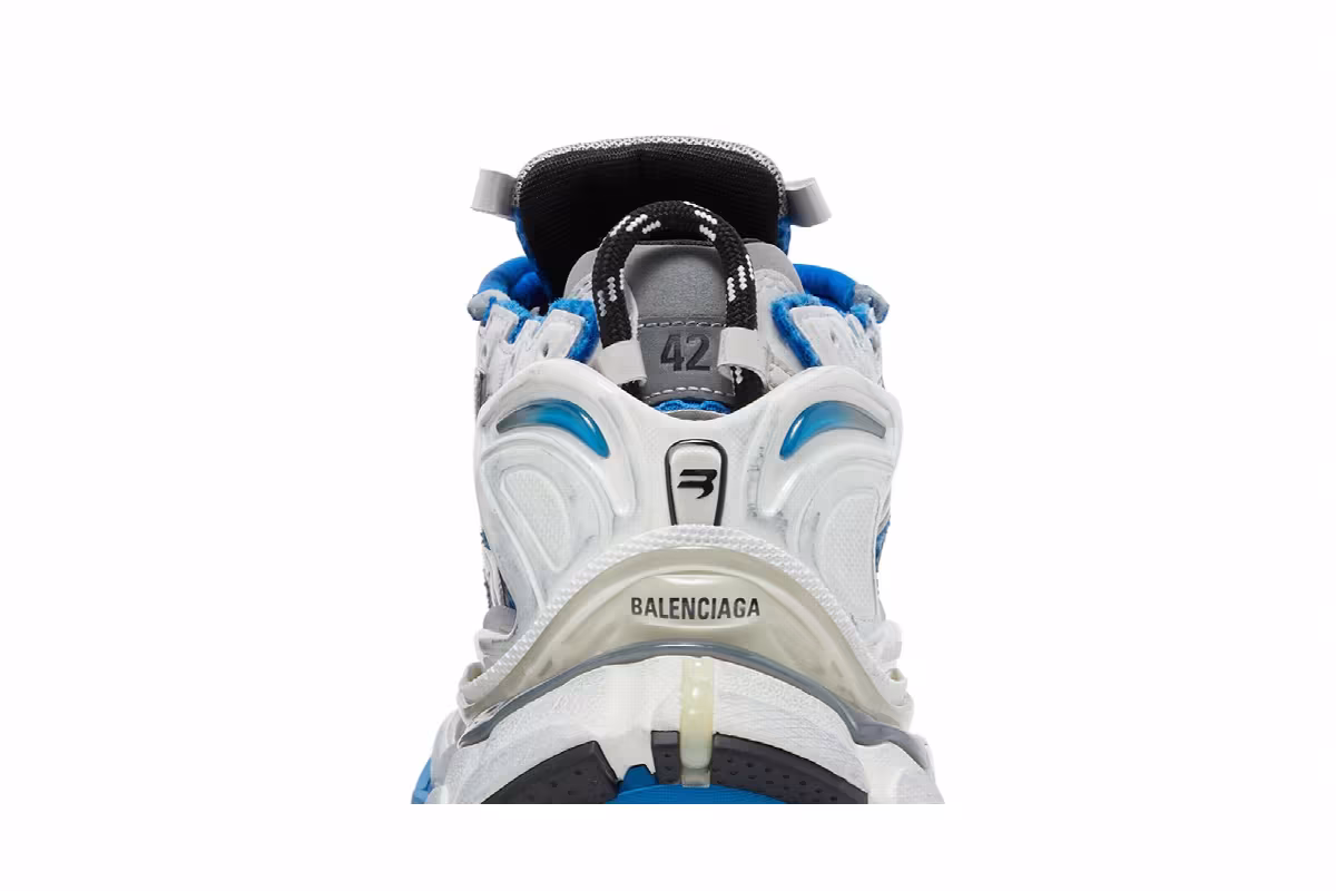 Balenciaga Runner Sneaker Blue, view 8