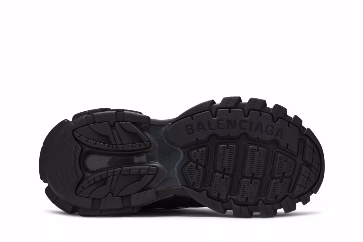 Balenciaga Track Sneaker Black White, view 5