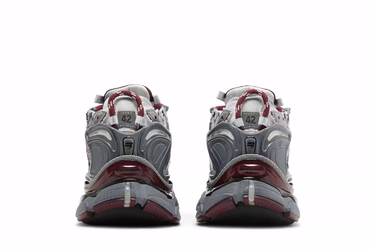 Balenciaga Runner Sneaker Burgundy, view 7