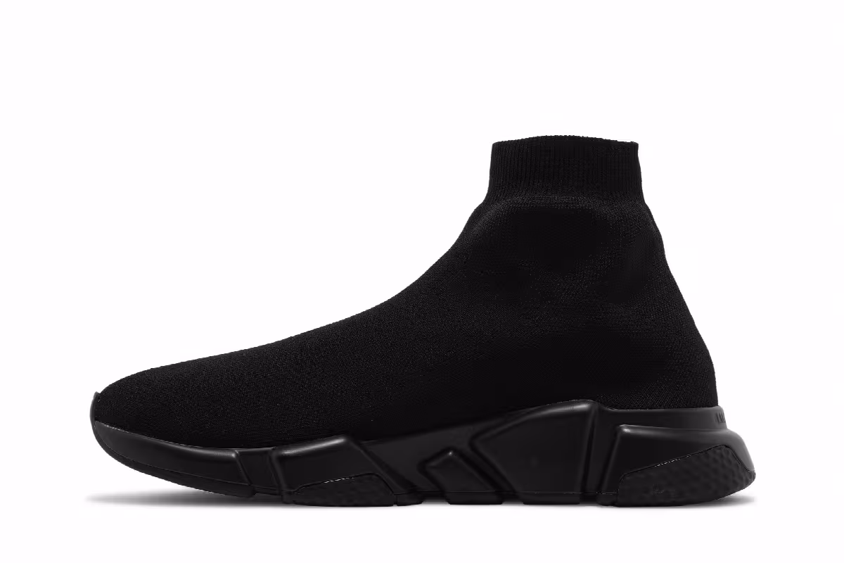 Balenciaga Speed Sneaker Black, view 4