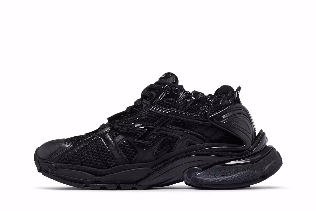 Balenciaga Runner Sneaker Black, view 4