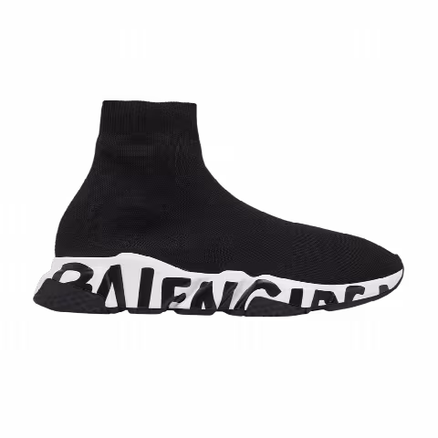 Balenciaga Speed Sneaker 'Midsole Graffiti - Black White'