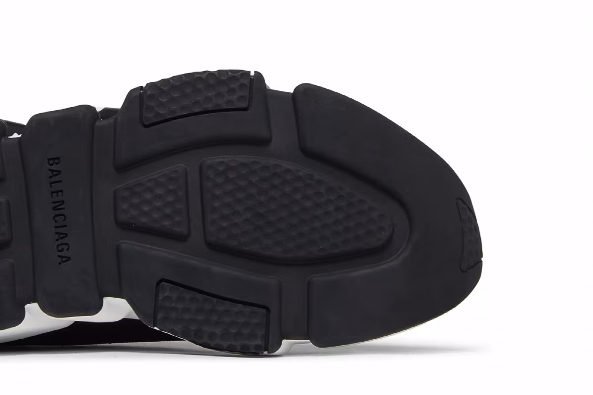 Balenciaga Speed Sneaker Midsole Graffiti - Black White, view 6
