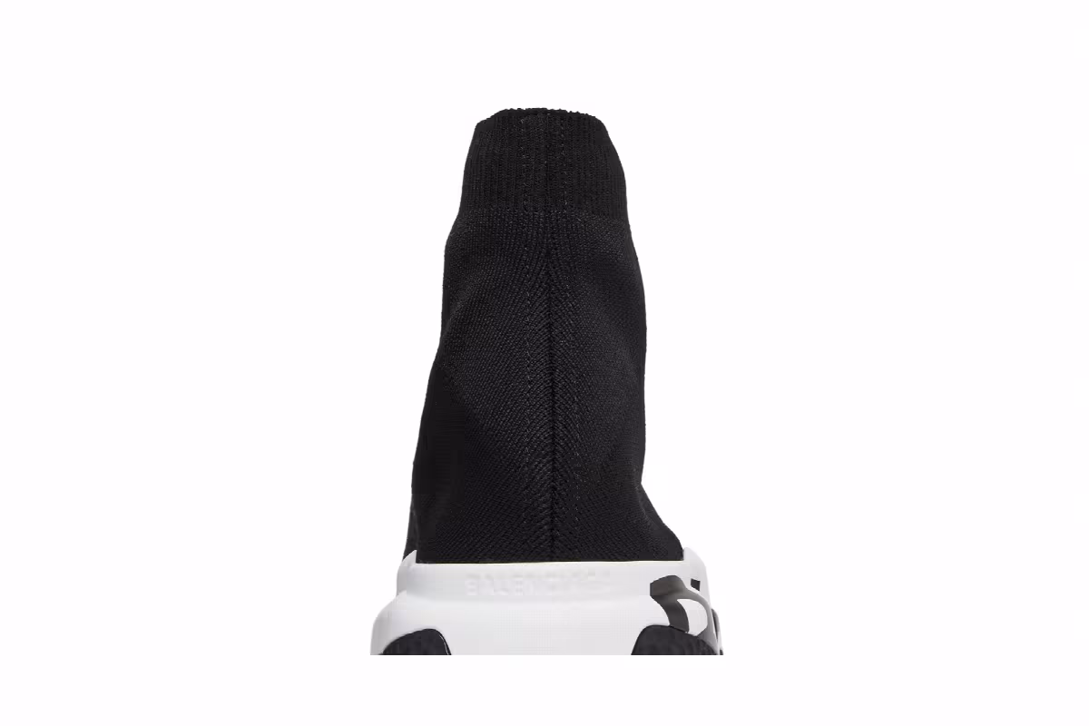 Balenciaga Speed Sneaker Midsole Graffiti - Black White, view 8