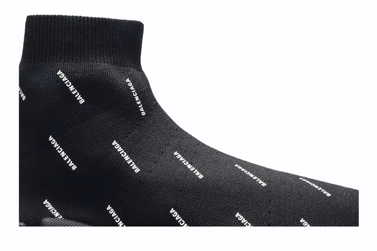 Balenciaga Speed 2.0 Sneaker Black, view 3