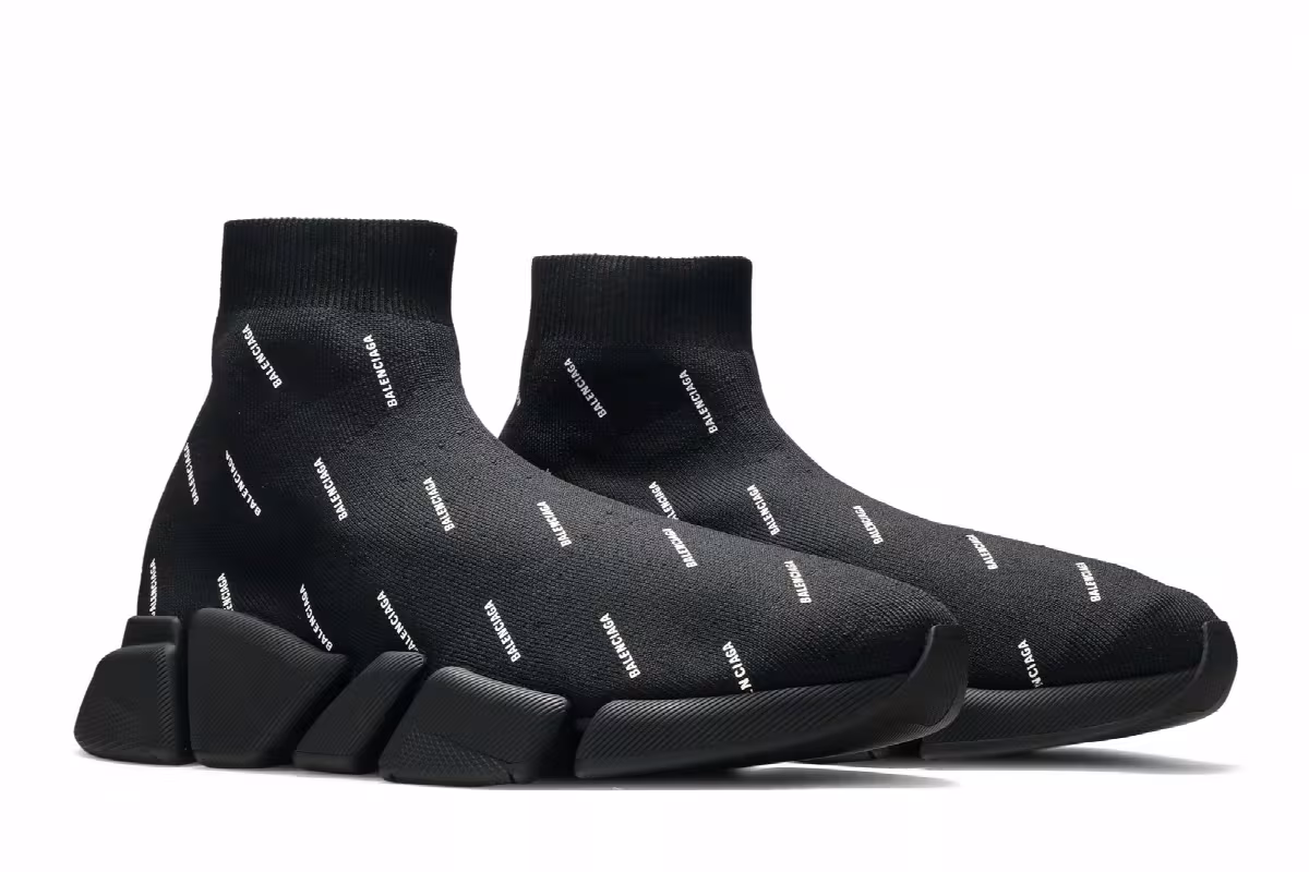 Balenciaga Speed 2.0 Sneaker Black, view 9