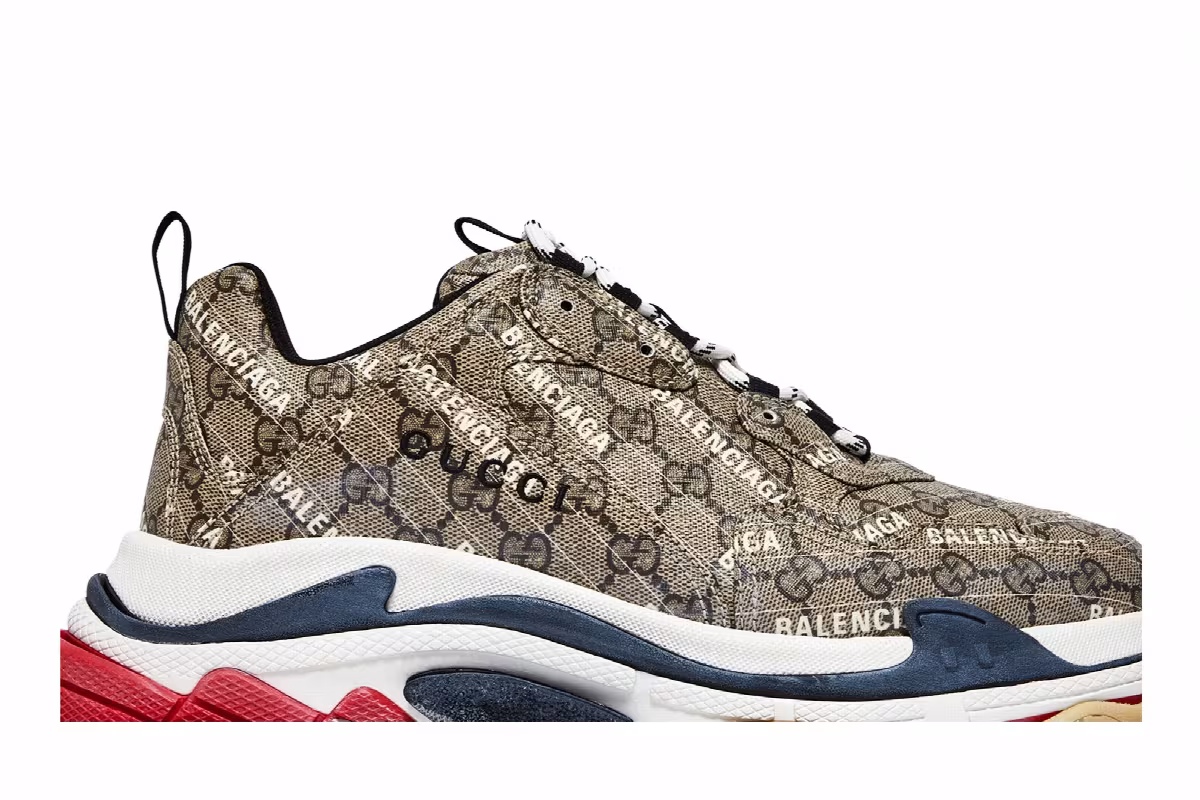 Gucci x Balenciaga Triple S Sneaker The Hacker Project, view 3