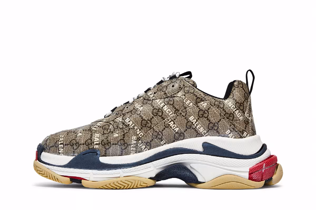 Gucci x Balenciaga Triple S Sneaker The Hacker Project, view 4