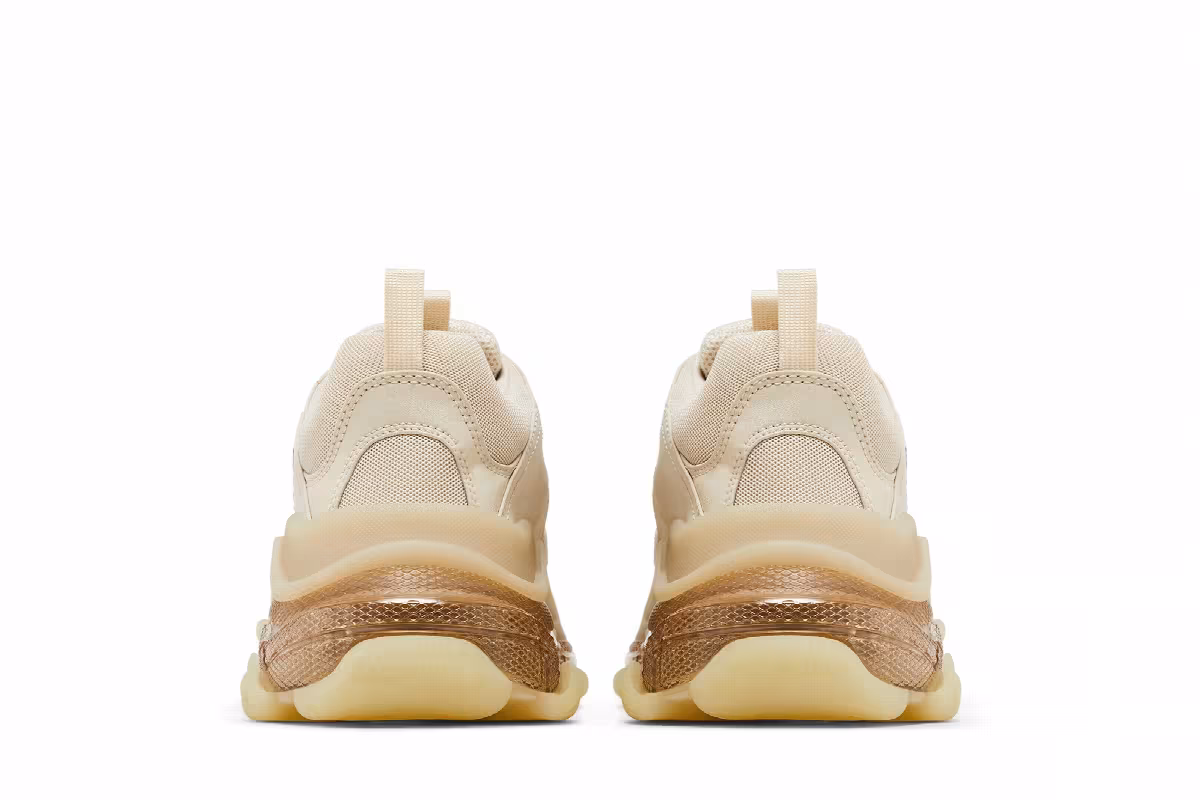 Balenciaga Triple S Sneaker Clear Sole - Off White, view 7