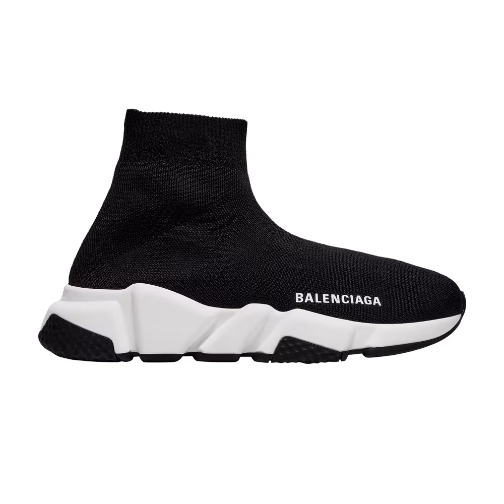 Balenciaga Women's Speed Sneaker Black White