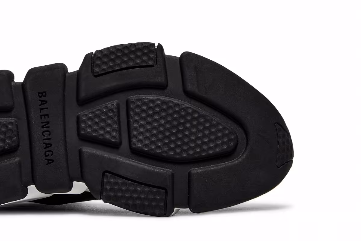 Balenciaga Women's Speed Sneaker Black White, view 6