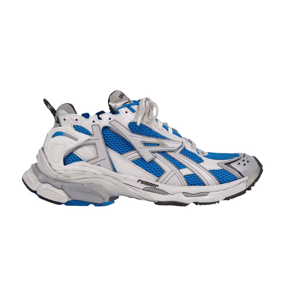 Balenciaga Women's Runner Sneaker Navy Grey