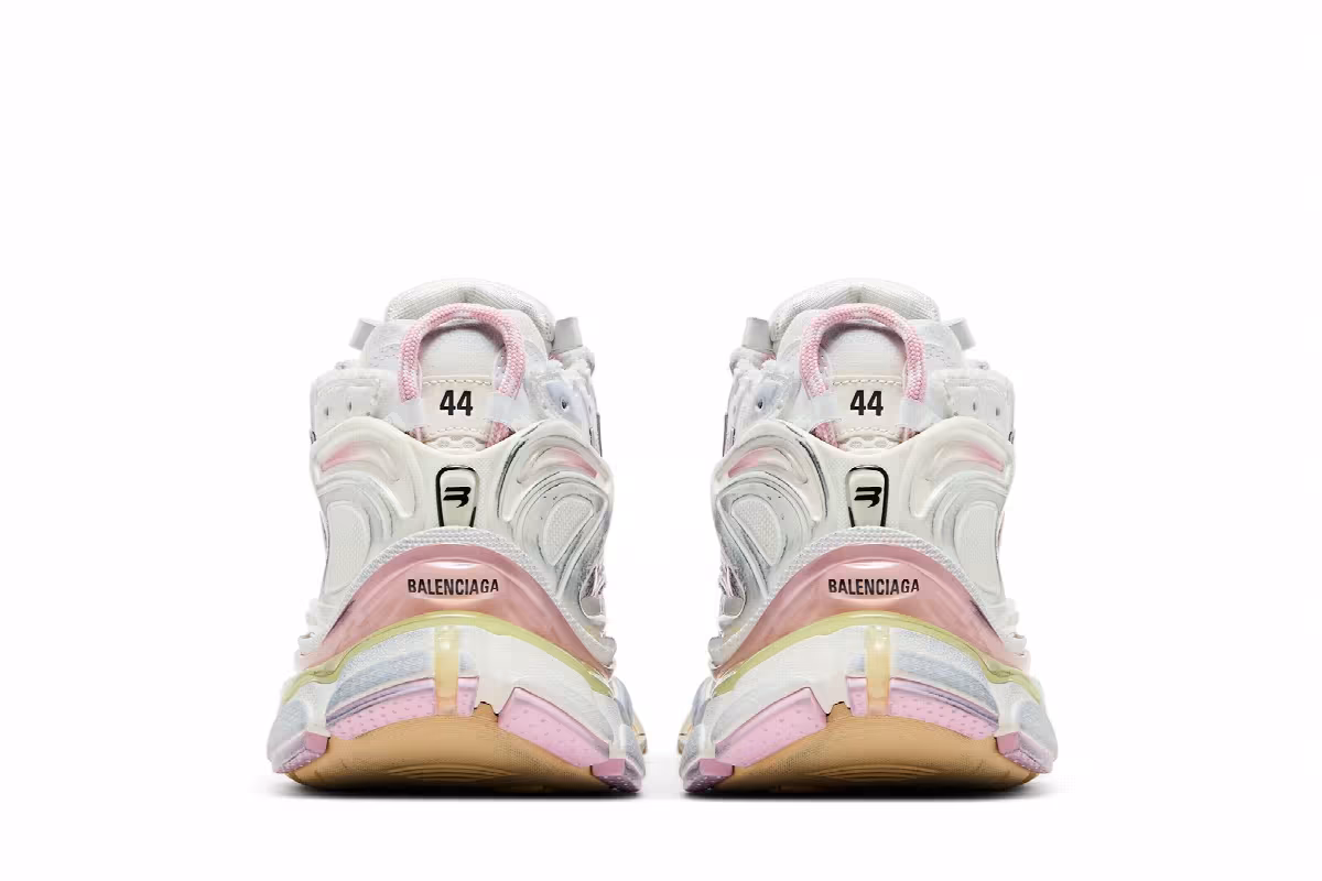 Balenciaga Runner Sneaker Pink, view 7