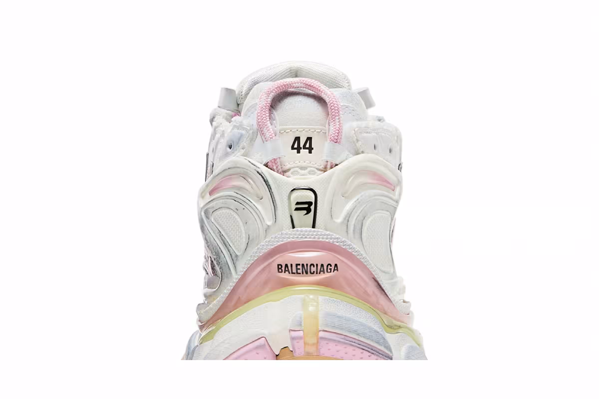 Balenciaga Runner Sneaker Pink, view 8