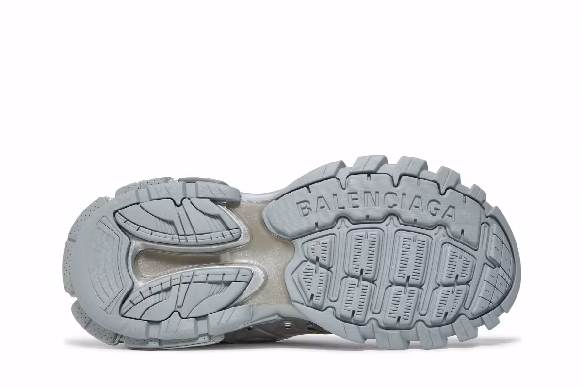 Balenciaga Track Sneaker Silver, view 5