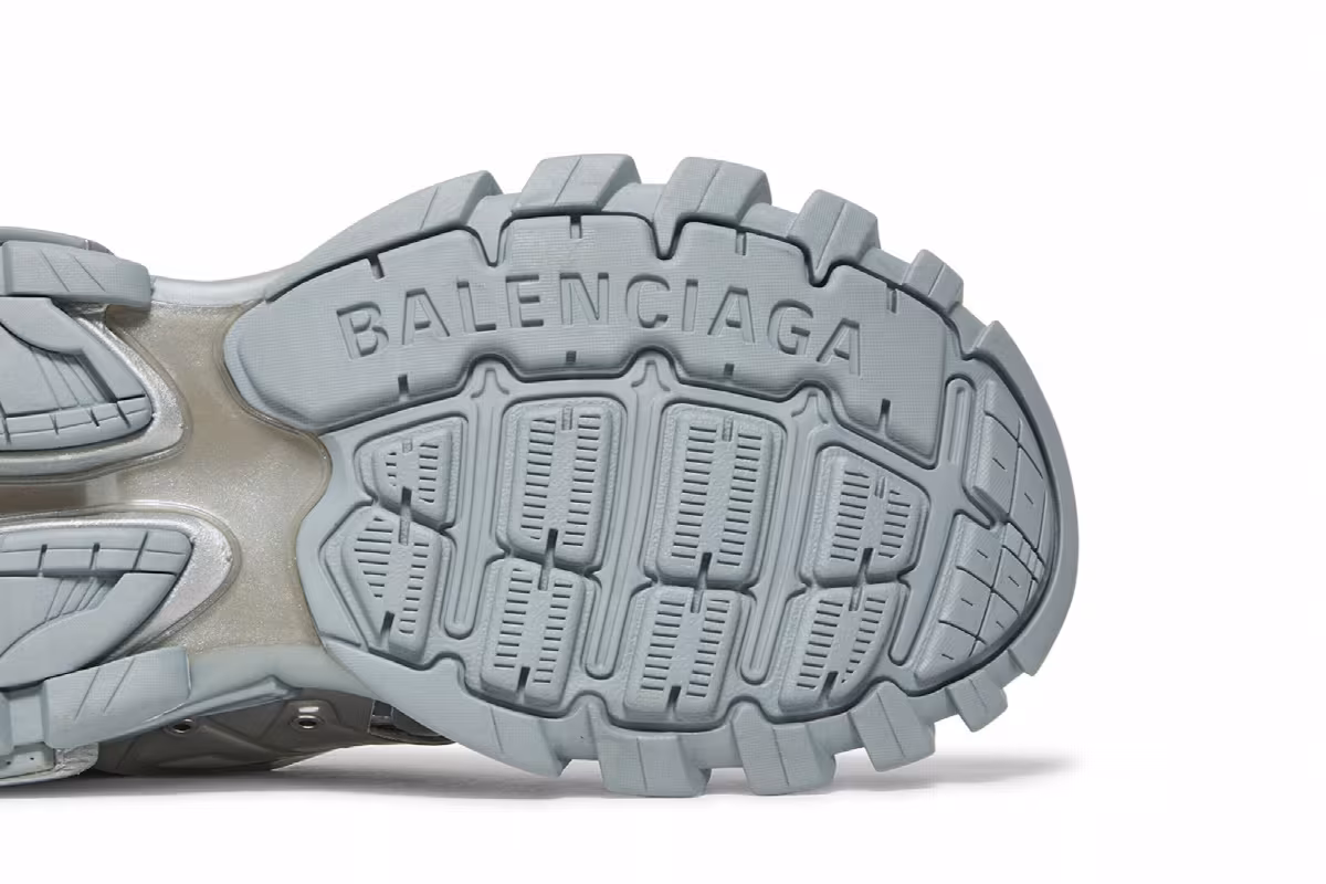 Balenciaga Track Sneaker Silver, view 6