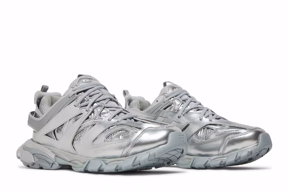 Balenciaga Track Sneaker Silver, view 9